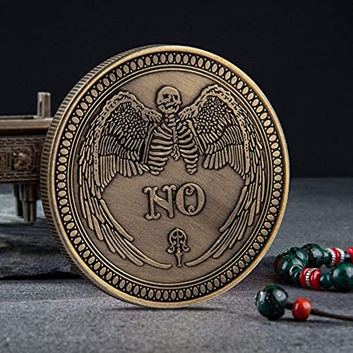TOYSDONE Yes No Decision Maker Coin - Souvenir Coins - Yes No Coin - The Decision Coin - Metal Coins Collection - Decision Maker Coins - Double Sided Coin - Lucky Coin - Choice Coin - Collectors Coin