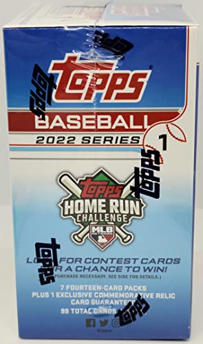 2022 Topps Series 1 Baseball Trading Cards Blaster Box (99 cards per box)