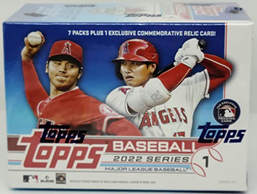 2022 Topps Series 1 Baseball Trading Cards Blaster Box (99 cards per box)