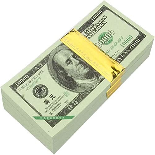 7PCS Gold Dollar Bills USD 1/2/5/10/20/50/100 Set of Colored Commemorative Coins with Gold Foil