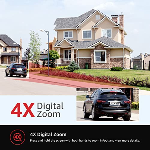 Security Camera Outdoor, Wireless WiFi IP Camera Home Security System 360Â° View,Motion Detection, auto Tracking,Two Way Talk,HD 1080P pan Tile Full Color Night Vision Boavision