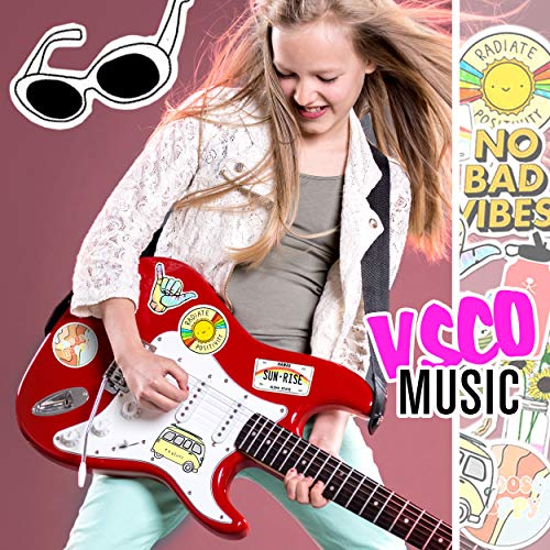 VSCO Stickers for Hydro Flask Stickers (35 Pack) - Waterproof VSCO Stickers for Hydroflask, Laptop Stickers - Aesthetic Stickers for Water Bottles - Cute Vinyl Stickers for Hydroflasks for VSCO Girl