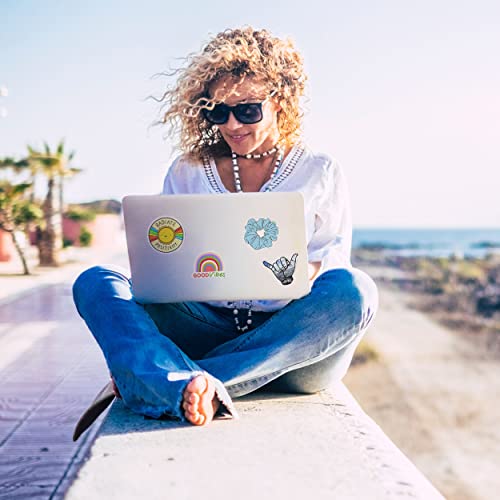 VSCO Stickers for Hydro Flask Stickers (35 Pack) - Waterproof VSCO Stickers for Hydroflask, Laptop Stickers - Aesthetic Stickers for Water Bottles - Cute Vinyl Stickers for Hydroflasks for VSCO Girl