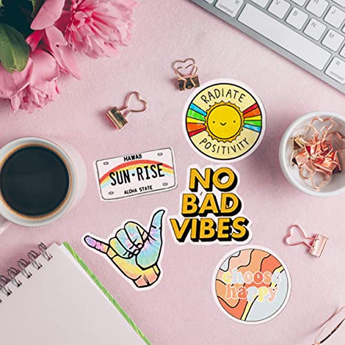 VSCO Stickers for Hydro Flask Stickers (35 Pack) - Waterproof VSCO Stickers for Hydroflask, Laptop Stickers - Aesthetic Stickers for Water Bottles - Cute Vinyl Stickers for Hydroflasks for VSCO Girl