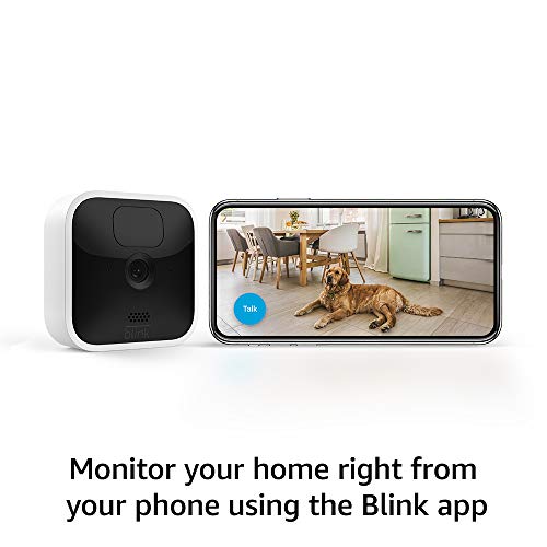 All-new Blink Indoor  wireless, HD security camera with two-year battery life, motion detection, and two-way audio  1 camera kit