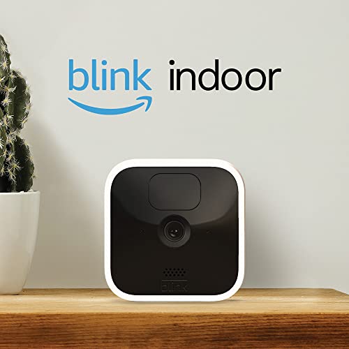 All-new Blink Indoor  wireless, HD security camera with two-year battery life, motion detection, and two-way audio  1 camera kit