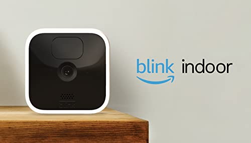 All-new Blink Indoor  wireless, HD security camera with two-year battery life, motion detection, and two-way audio  1 camera kit