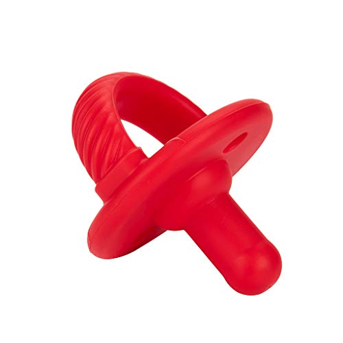 Itzy Ritzy Sweetie Soother Pacifier Set of 2, Hero Red & Hero Blue