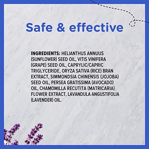 Zarbee's Baby Calming Massaging Oil with Lavender and Chamomile, 4 Ounce