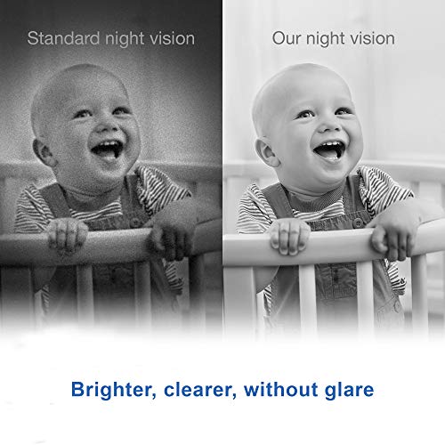 VTech VM819 Video Baby Monitor with 19-Hour Battery Life, 1000ft Long Range, Auto Night Vision, 2.8â Screen, 2-Way Audio Talk, Temperature Sensor, Power Saving Mode and Lullabies