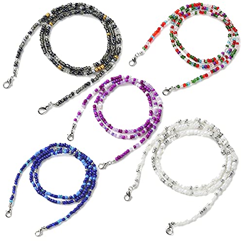Taouzi Face Mask Lanyard Chain Strap Holder for Women Kids Holder Comfortable Around The Neck Bracelets