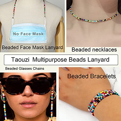 Taouzi Face Mask Lanyard Chain Strap Holder for Women Kids Holder Comfortable Around The Neck Bracelets