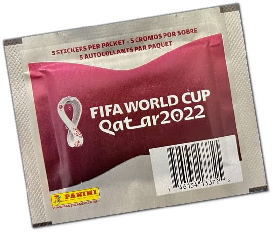 PANINI FIFA WORLD CUP QATAR 2022 STICKER BOX (50 packs x 5 stickers)