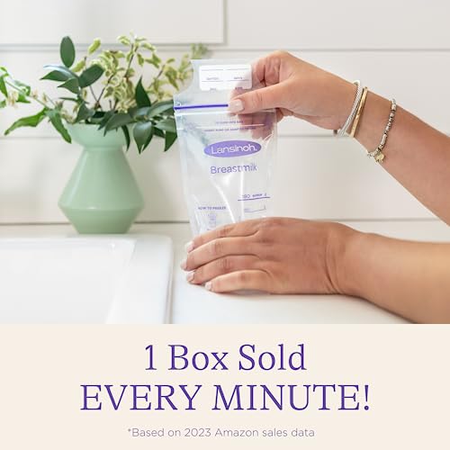 Lansinoh Breastmilk Storage Bags, 200 Count Milk Storage Bags