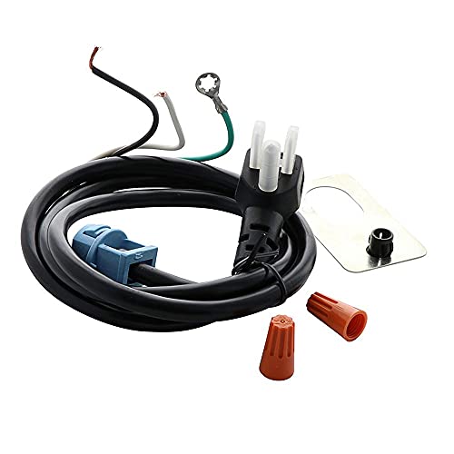 HCK44 Power Cord Kit, Compatible with Broan, Also Compatible with Whirlpool W10831110, HOODPT2R, by Endurance Pro