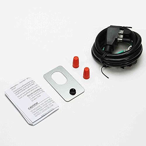 HCK44 Power Cord Kit, Compatible with Broan, Also Compatible with Whirlpool W10831110, HOODPT2R, by Endurance Pro
