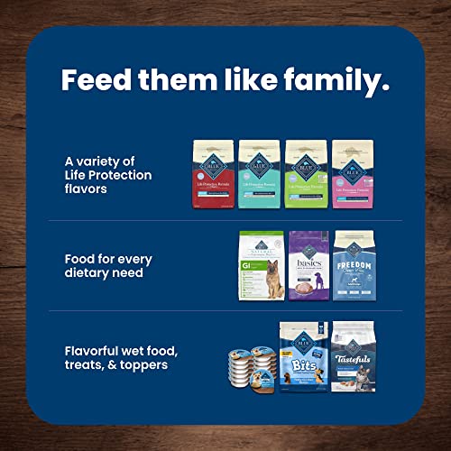 Blue Buffalo Life Protection Formula Natural Adult Small Breed Dry Dog Food, Chicken and Brown Rice 15-lb