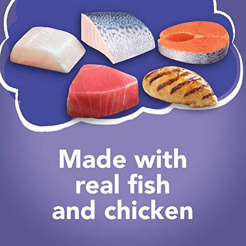 Purina Friskies Pate Wet Cat Food Variety Pack, Seafood & Chicken Pate Favorites - (5.5 Ounce (Pack of 40)