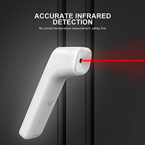 Infrared Digital Non-Contact Forehead Thermometer for Adults and Kids with Fever Alarm, Memory Function, LCD Display