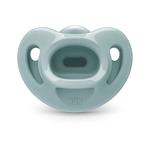 NUK Sensitive Orthodontic Pacifiers, 0-6 Months, 3 Pack, Boy