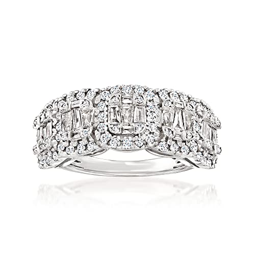 1.00 ct. t.w. Diamond Ring in Sterling Silver (Size 9)