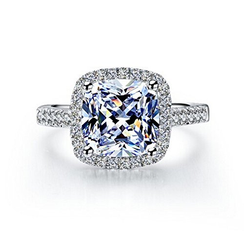 TenFit Jewelry VVS1 Simulated Diamond Engagement Ring