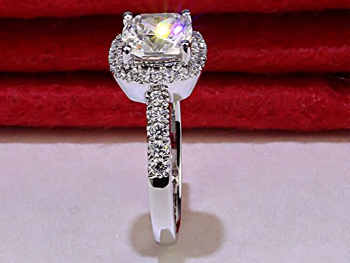 TenFit Jewelry VVS1 Simulated Diamond Engagement Ring