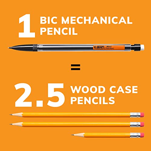 BIC Xtra-Smooth Mechanical Pencil, Medium Point (0.7 mm), 40-Count