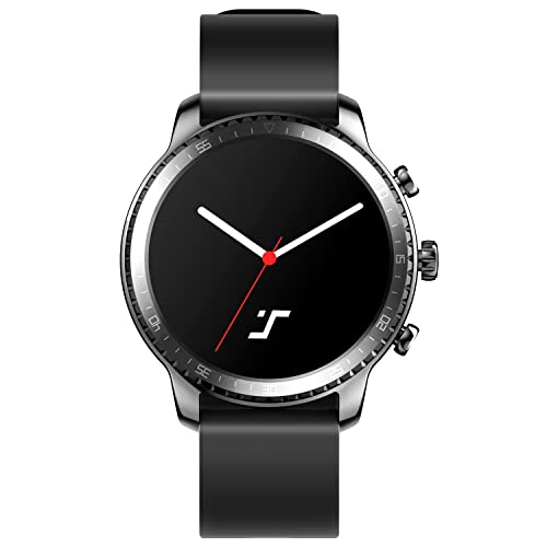 Tinwoo Smart Watch for Men, Support Wireless Charging, Bluetooth Fitness Tracker with Heart Rate Monitor, 2020 Version Smartwatch for Android Phones Compatible with iPhone Samsung