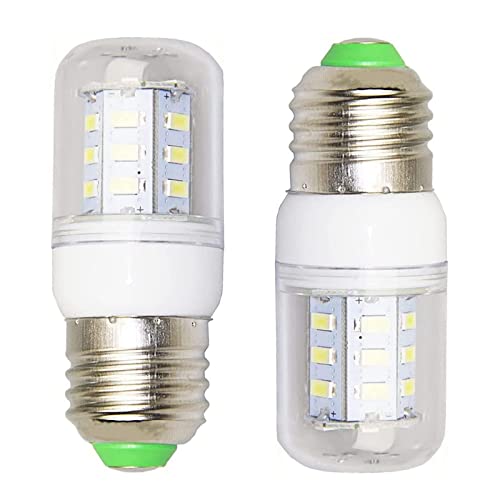 KEI D34L Refrigerator Bulb Replacement for Frigidaire Kenmore 5304511738 LED Refrigerator Replace PS12364857 AP6278388 4584444 (110V-240V White Light) - 2 Pack