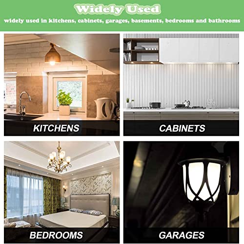 KEI D34L Refrigerator Bulb Replacement for Frigidaire Kenmore 5304511738 LED Refrigerator Replace PS12364857 AP6278388 4584444 (110V-240V White Light) - 2 Pack