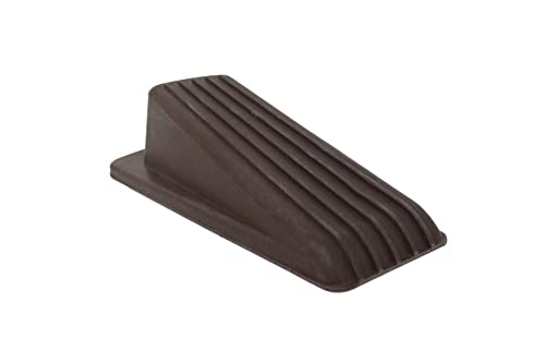 Shepherd Hardware 9133 Heavy Duty Rubber Door Wedge, Brown