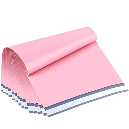 UCGOU 6x9" Light Pink Poly Mailers Premium Shipping Envelopes Mailer Self Sealed Mailing Bags with Waterproof and Tear-Proof Postal Bags 200Pcs