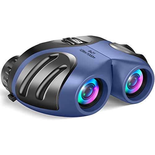 Boys Toys Age 3-12, Binoculars for Kids Boys New Popular Easter Toys for 3-12 Year Old Boys Gifts for 4-8 Year Old Boys Christmas Xmas Stocking Stuffers Fillers Easter Gifts Toys for Boy Kid Blue