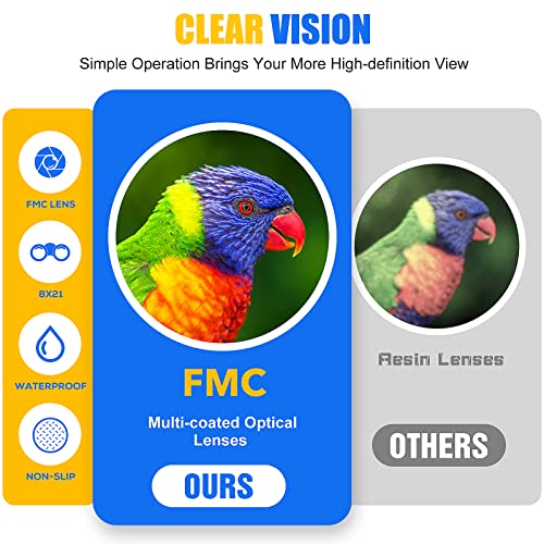 Boys Toys Age 3-12, Binoculars for Kids Boys New Popular Easter Toys for 3-12 Year Old Boys Gifts for 4-8 Year Old Boys Christmas Xmas Stocking Stuffers Fillers Easter Gifts Toys for Boy Kid Blue