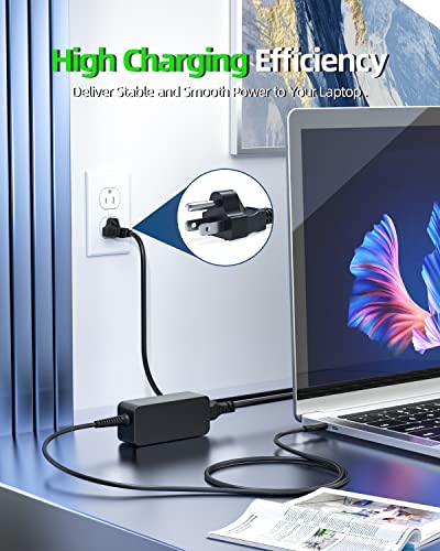 45W USB Type C Charger Fit for HP Chromebook 14 14A G5 11 11A G6 G7 G8 EE 11-AE000 14-CA000: 14-ca0061dx 14-ca060nr 14-ca020nr 14-ca052wm 14-ca051wm 14-ca043cl Laptop AC Adapter Power Cord Supply