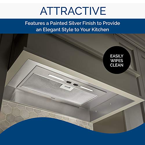 Broan-NuTone LB30 Box Hood Liner for Kitchen Range Hoods, Silver, 30"