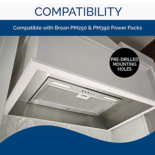 Broan-NuTone LB30 Box Hood Liner for Kitchen Range Hoods, Silver, 30"