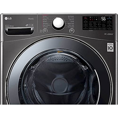 LG WM3998HBA 4.5 cu.ft. Front Load Washer & Dryer Combo