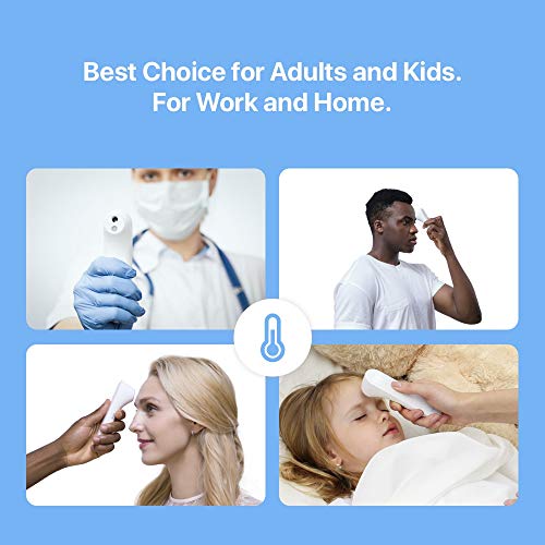 iHealth No-Touch Forehead Thermometer, Infrared Adult Thermometer for Adults and Kids,Digital Infrared Thermometer, Kid and Baby Thermometer