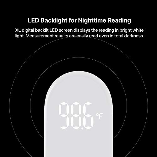 iHealth No-Touch Forehead Thermometer, Infrared Adult Thermometer for Adults and Kids,Digital Infrared Thermometer, Kid and Baby Thermometer