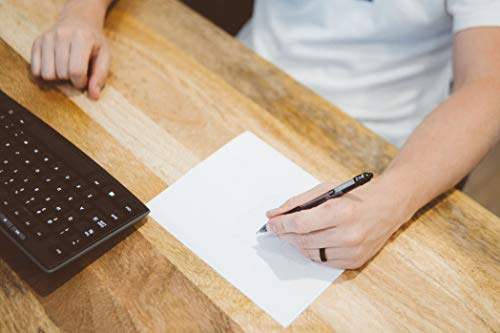 Zebra Pen Z-Grip Retractable Ballpoint Pen, Medium Point, 1.0mm, Black Ink - 5 Pieces