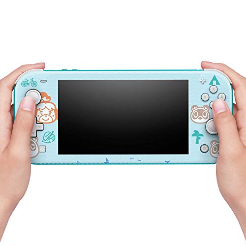 Controller Gear Authentic and Officially Licensed Animal Crossing: New Horizons - "Outdoor Pattern" Nintendo Switch Lite Skin