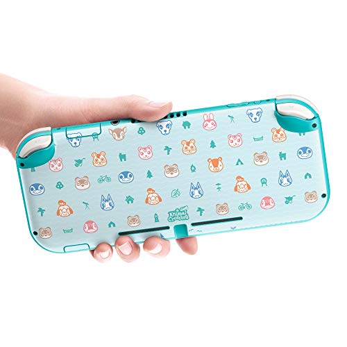Controller Gear Authentic and Officially Licensed Animal Crossing: New Horizons - "Outdoor Pattern" Nintendo Switch Lite Skin