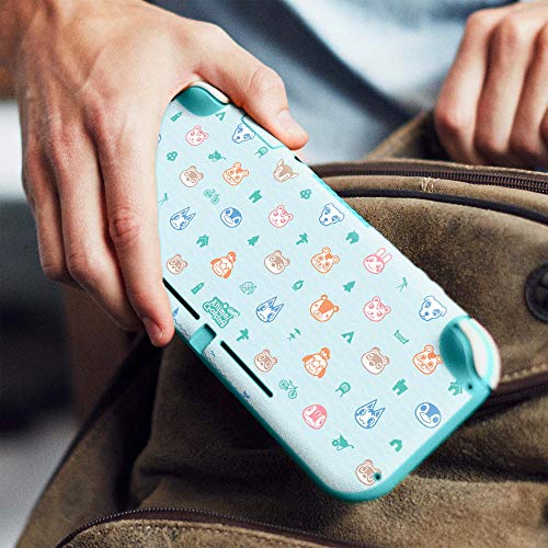 Controller Gear Authentic and Officially Licensed Animal Crossing: New Horizons - "Outdoor Pattern" Nintendo Switch Lite Skin