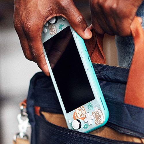 Controller Gear Authentic and Officially Licensed Animal Crossing: New Horizons - "Outdoor Pattern" Nintendo Switch Lite Skin
