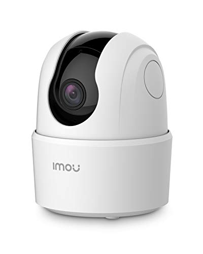 Indoor Security Camera 1080p WiFi Camera (2.4G Only) 360 Degree Home Camera with App, Night Vision, 2-Way Audio, Human Detection, Motion Tracking, Sound Detection, Local & Cloud Storage, Imou