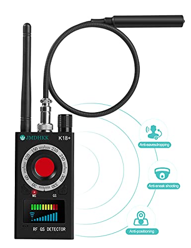 Anti Spy RF Detector Wireless Bug Detector Signal for Hidden Camera Laser Lens GSM Listening Device Finder Radar Radio Scanner Wireless Signal Alarm