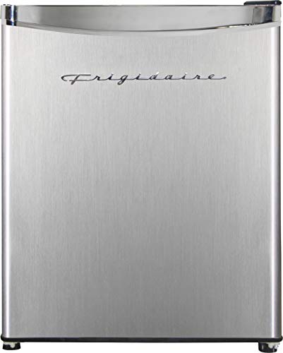 Frigidaire EFR182 1.6 cu ft Stainless Steel Mini Fridge. Perfect for Home or The Office. Platinum Series