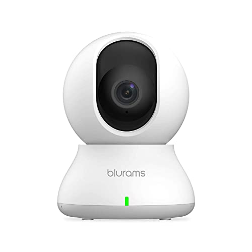 blurams Indoor Security Camera PTZ 1080p, WiFi Dome Camera Pet/Nanny Camera Baby Monitor w/ Two-Way Audio | Sound/Person Detection | IR Night Vision | Cloud&Local Storage | Works with Alexa